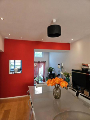 Modern duplex with garden